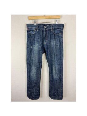 Denim & Supply Ralph Lauren VIntage Slouch Fit Jeans Mens 33x32 Dark Wash Blue